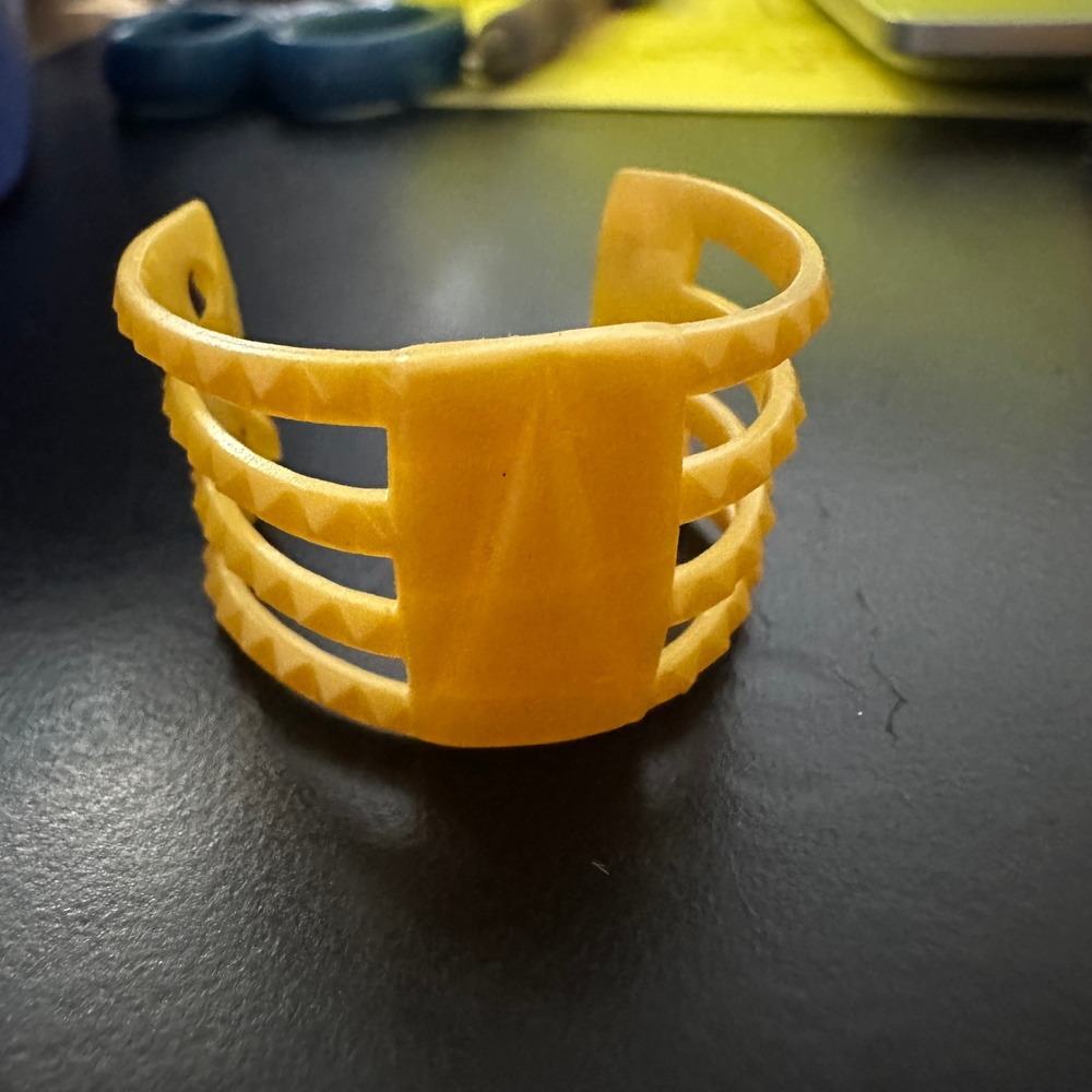 Monster High Clawvenus Doll Belt Yellow Studded Cage Accessory Freaky Fusion
